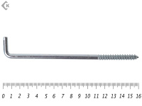 Шуруп с костылём L-образный 8х160 (40шт)