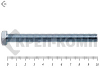 Болт полная резьба, цинк DIN933 12х100 пр.5,8 (25кг/284)