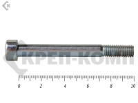 Винт с внутренним шестигранником,цинк DIN912 6х100 Фасовка МОСКРЕП (50шт)