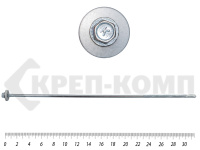 Саморез для с/панелей КРЕП-КОМП 6,3/5,5х315 (350шт)