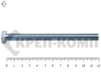 Болт полная резьба, цинк DIN933 12х120 пр.8,8 (25кг/263)