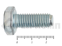 Болты DIN 931, с неполной резьбой, цинк, 10х 25 мм пр.8.8 МОСКРЕП (2,5 кг/93)