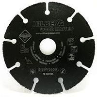 Диск 125*22,23 мм, алмазный отрезной Hilberg Super Wood (1 шт.)