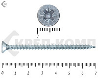 Саморез белый цинк POZY 5х 70 Фасовка (200шт)